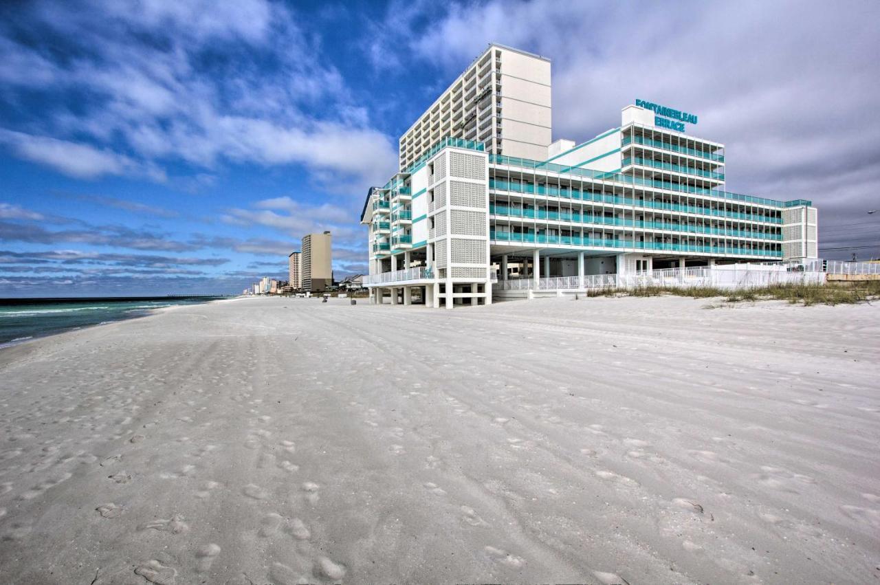 パナマシティービーチOceanfront Couples Retreat With Direct Beach Accessアパートメント エクステリア 写真